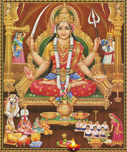 Santoshi Mata Vrat Katha - संतोषी माता की व्रत कथा
